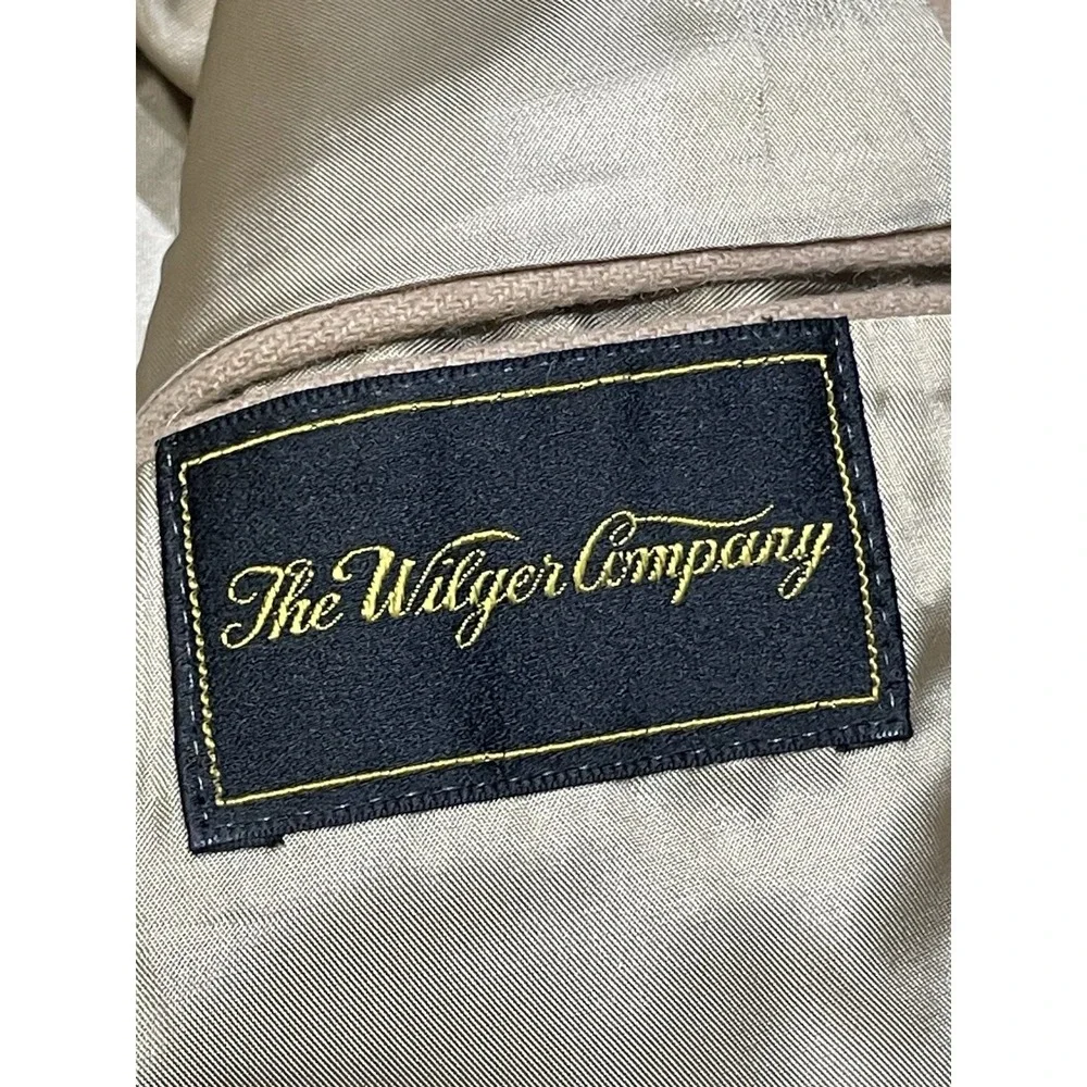 Vintage Chaps Ralph Lauren Camel Hair Blazer Sport Coat Beige 2-Button